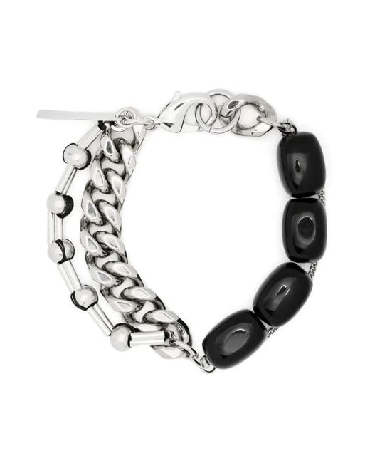 Bracelets di Dries Van Noten in Metallic da Uomo