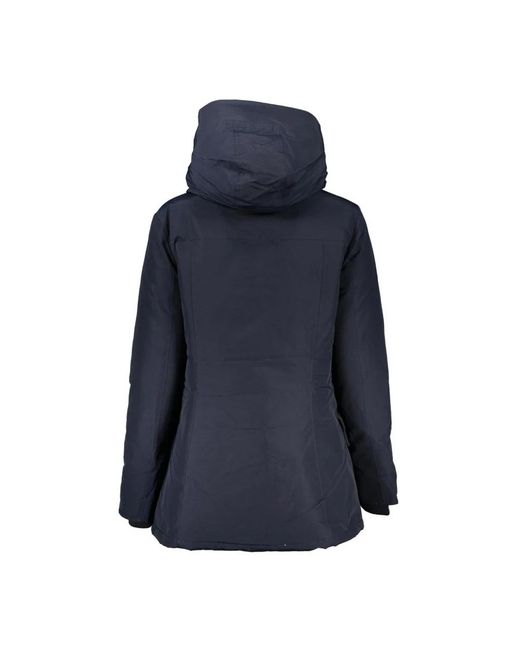 Woolrich Blue Parkas