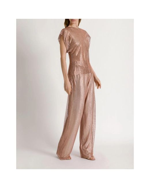 Alberta Ferretti Natural Blouses