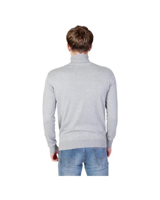 U.S. POLO ASSN. Gray Turtlenecks for men