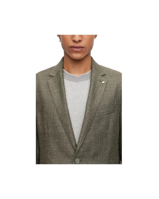 HUGO Green Blazers for men
