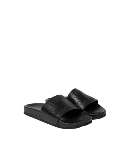 PS by Paul Smith Black Sliders for men