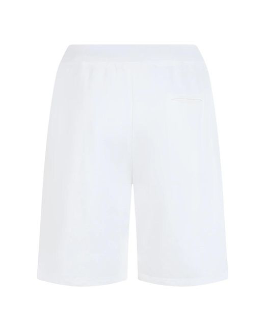 Fedeli White Casual Shorts for men
