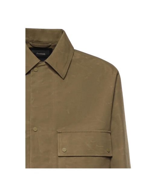 Light Jackets Laminar de hombre de color Green