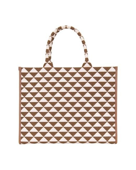 Prada Handbags in het Brown