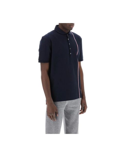 Tops > polo shirts Thom Browne pour homme en coloris Blue