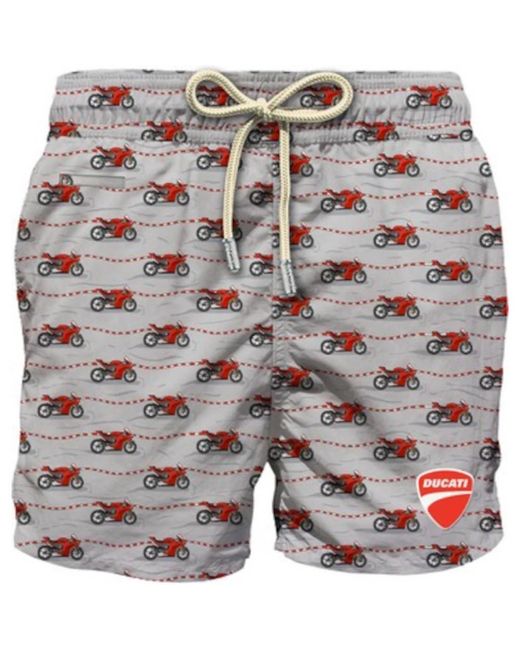 Mc2 Saint Barth Beachwear in het Gray voor heren