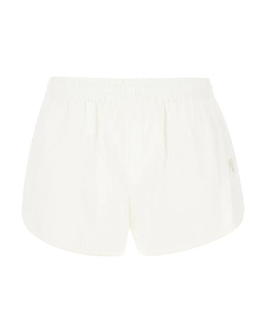 Shorts > short shorts T By Alexander Wang en coloris White
