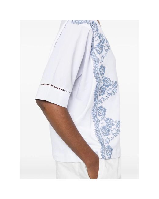 Ermanno Scervino Blue Blouses