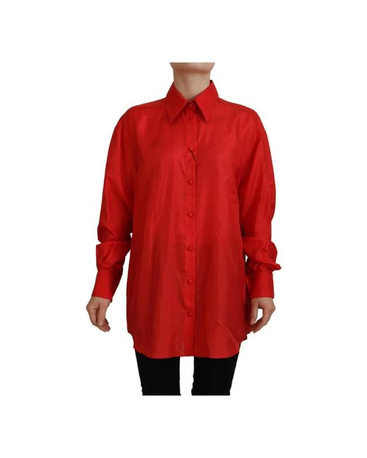 Dolce & Gabbana Red Shirts