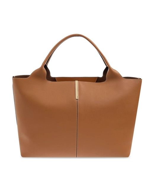 Tod's Brown Shopper-typ tasche
