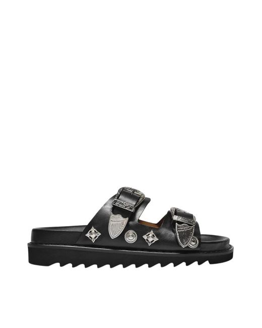 Toga Black Sliders
