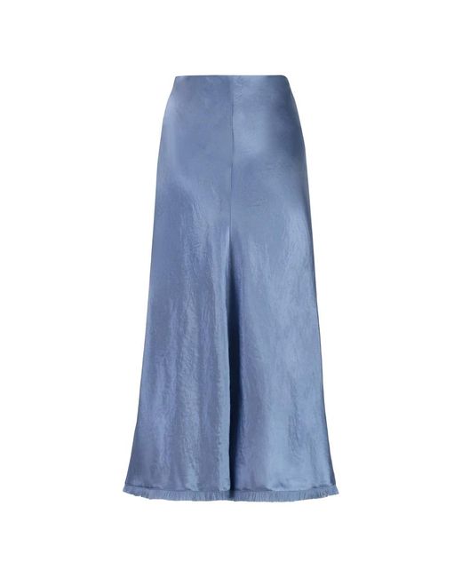 Vince Blue Midi Skirts