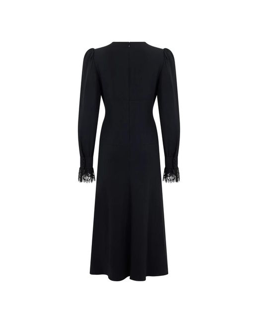 Alessandra Rich Black Midi Dresses