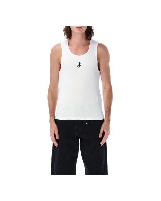 J.W. Anderson Nautisches tanktop für sommeroutfits in White für Herren