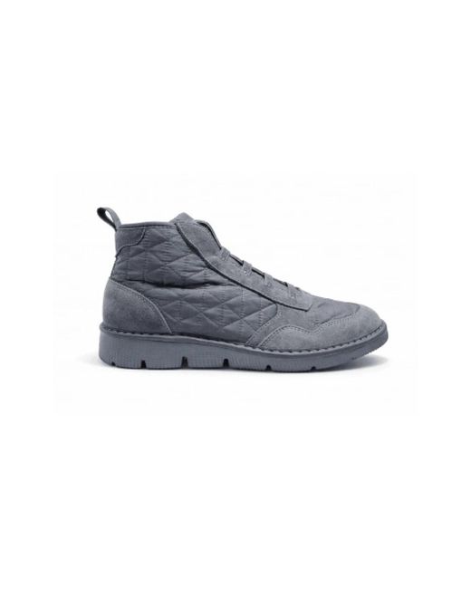 Pànchic Blue Lace-Up Boots