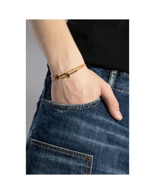 Bracelets DSquared² de hombre de color Metallic