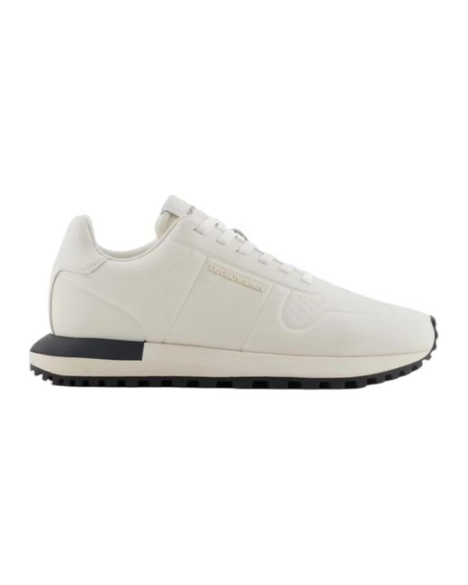 Emporio Armani Weiße Low-Top-Sneakers X4X684Xr32300894 in White für Herren