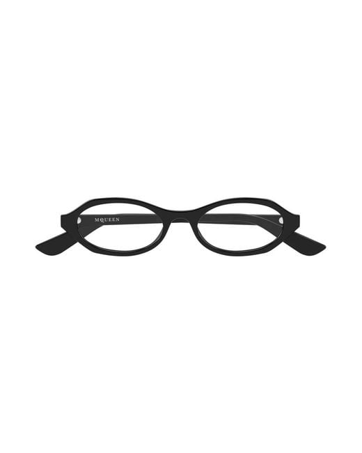 McQueen Black Glasses
