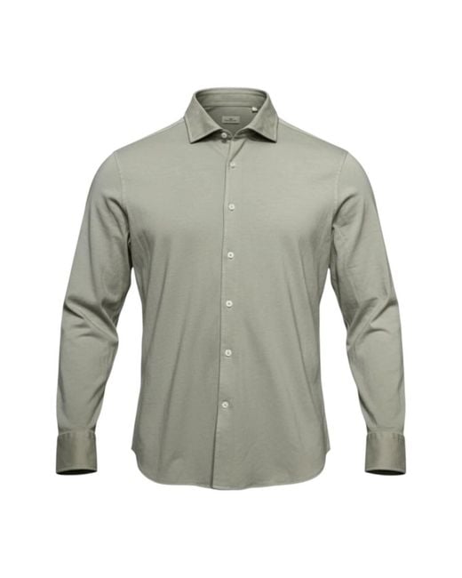 Sonrisa Das Ideale Jersey Hemd in het Gray voor heren
