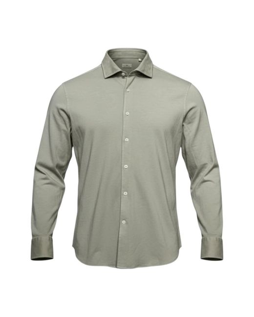 Sonrisa Das Ideale Jersey Hemd in het Gray voor heren
