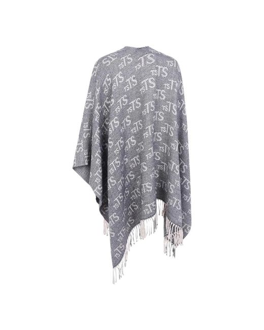 Capes Twinset de color Gray
