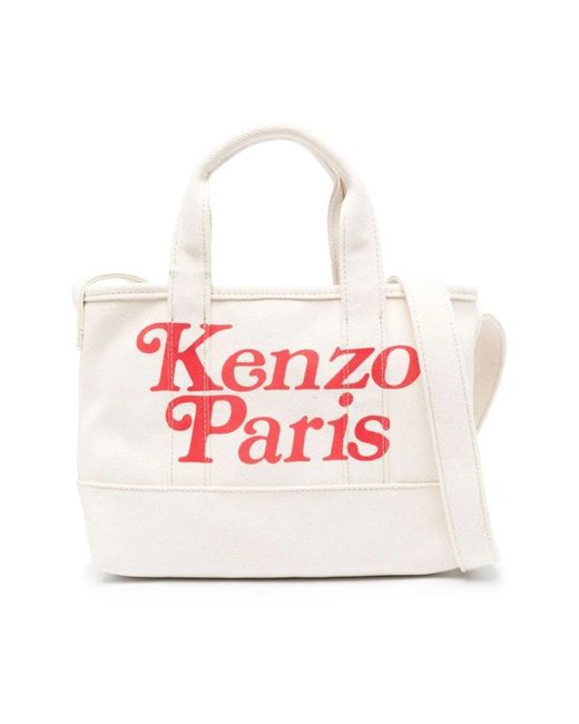 KENZO Red Tote Bags