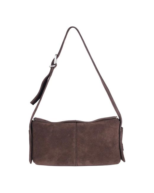 Vic Matié Brown Shoulder Bags