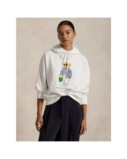 Hoodies Polo Ralph Lauren de color White