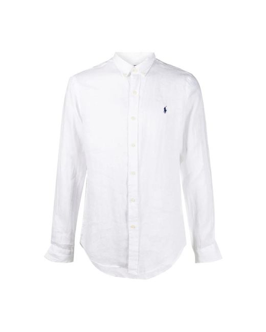 Polo Ralph Lauren White Casual Shirts for men