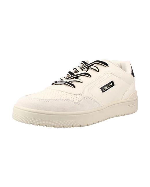 Geox White Sneakers