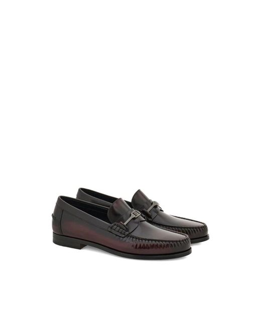 Ferragamo Black Loafers for men