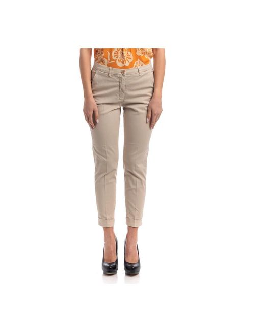 Seventy Natural Cropped Trousers