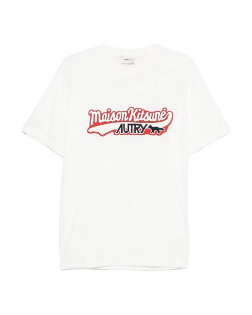 Autry White T-Shirts for men