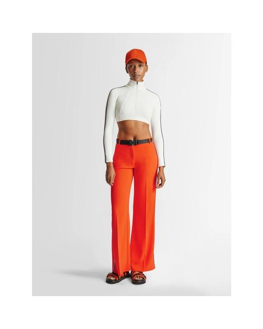 Fusalp Wide Trousers in het Red