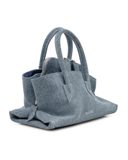 The Attico Blue Handbags
