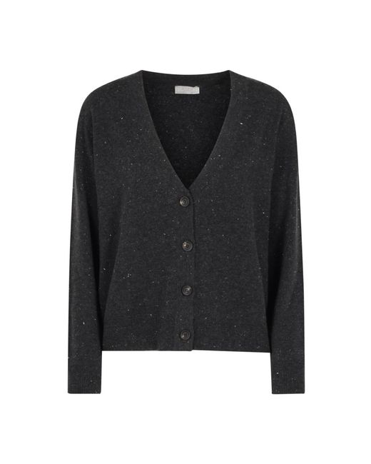 Peserico Black Cardigans