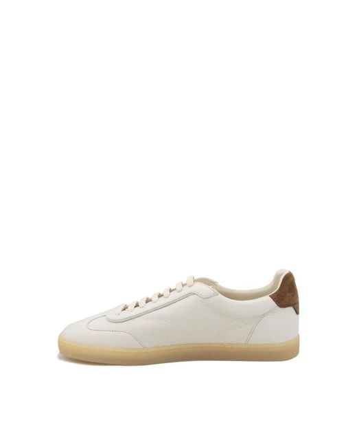 Brunello Cucinelli White Sneakers for men