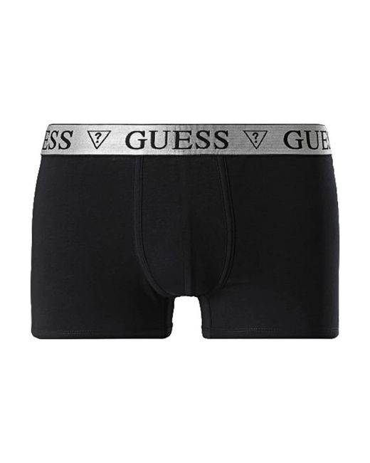 Guess Pack 3 Boxers Met Logo in het Black voor heren