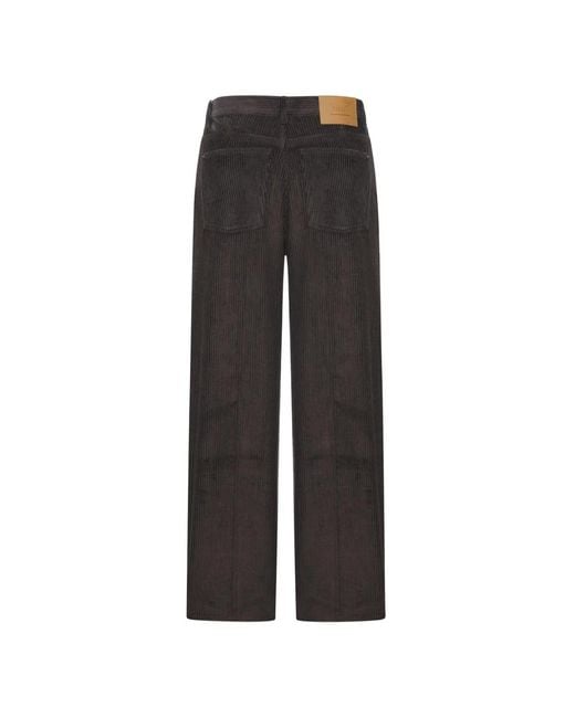 Wide Trousers di AMI in Gray da Uomo