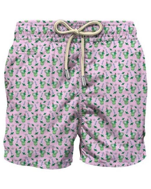 Mc2 Saint Barth Beachwear in het Blue voor heren