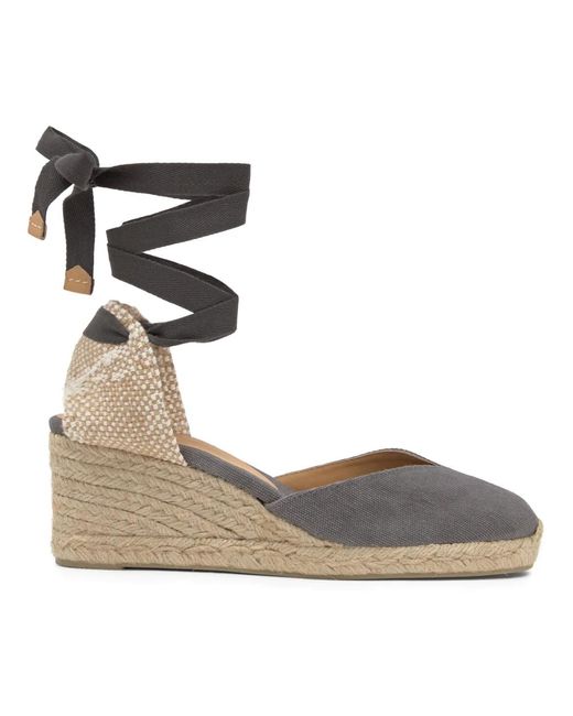 Wedges Castaner en coloris Metallic