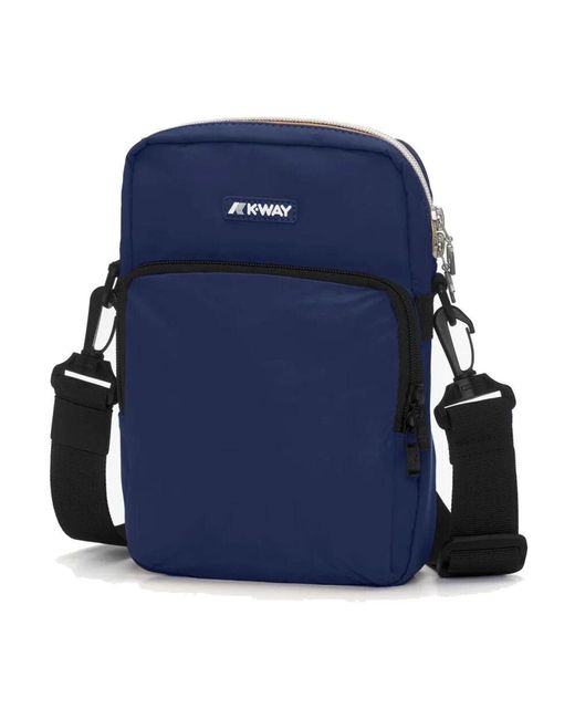 K-Way Wasserdichte Schultertasche in Blue für Herren