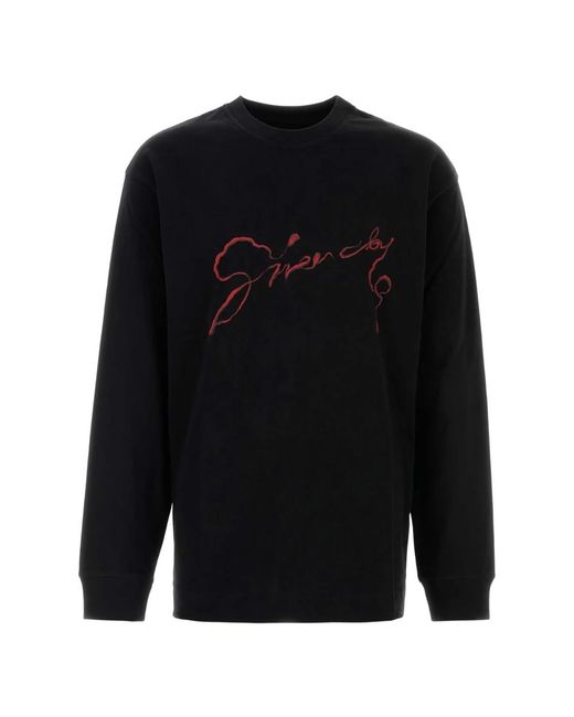 Givenchy Long Sleeve Tops in het Blue voor heren