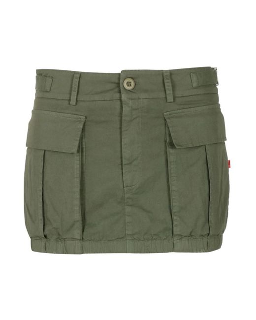 Short Skirts Aniye By de color Green