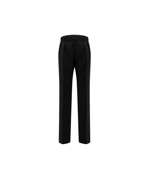 Tagliatore Black Suit Trousers for men