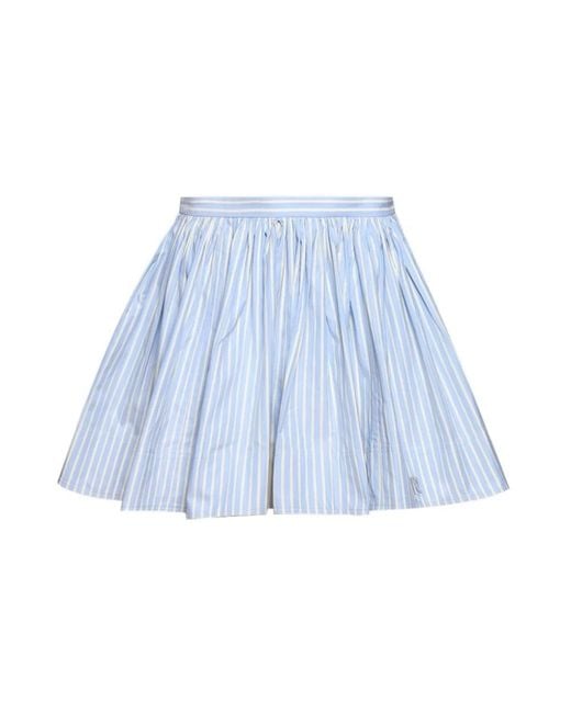 Rabanne Blue Short Skirts