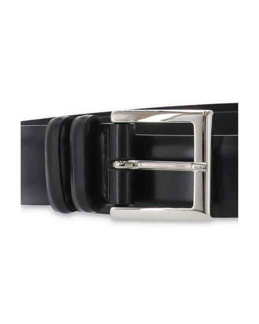 Orciani Black Belts for men