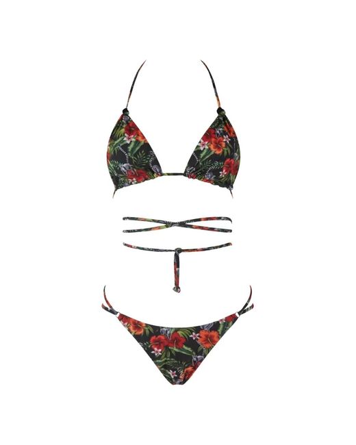 MATINEÉ Badmode ,Veelkleurig ,Zee Print Bikini Collectie in het Black