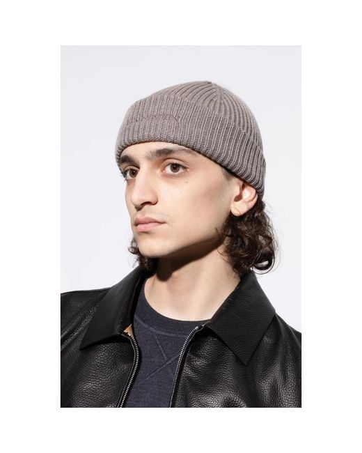 Lanvin Pet Met Geborduurd Logo in het Gray voor heren